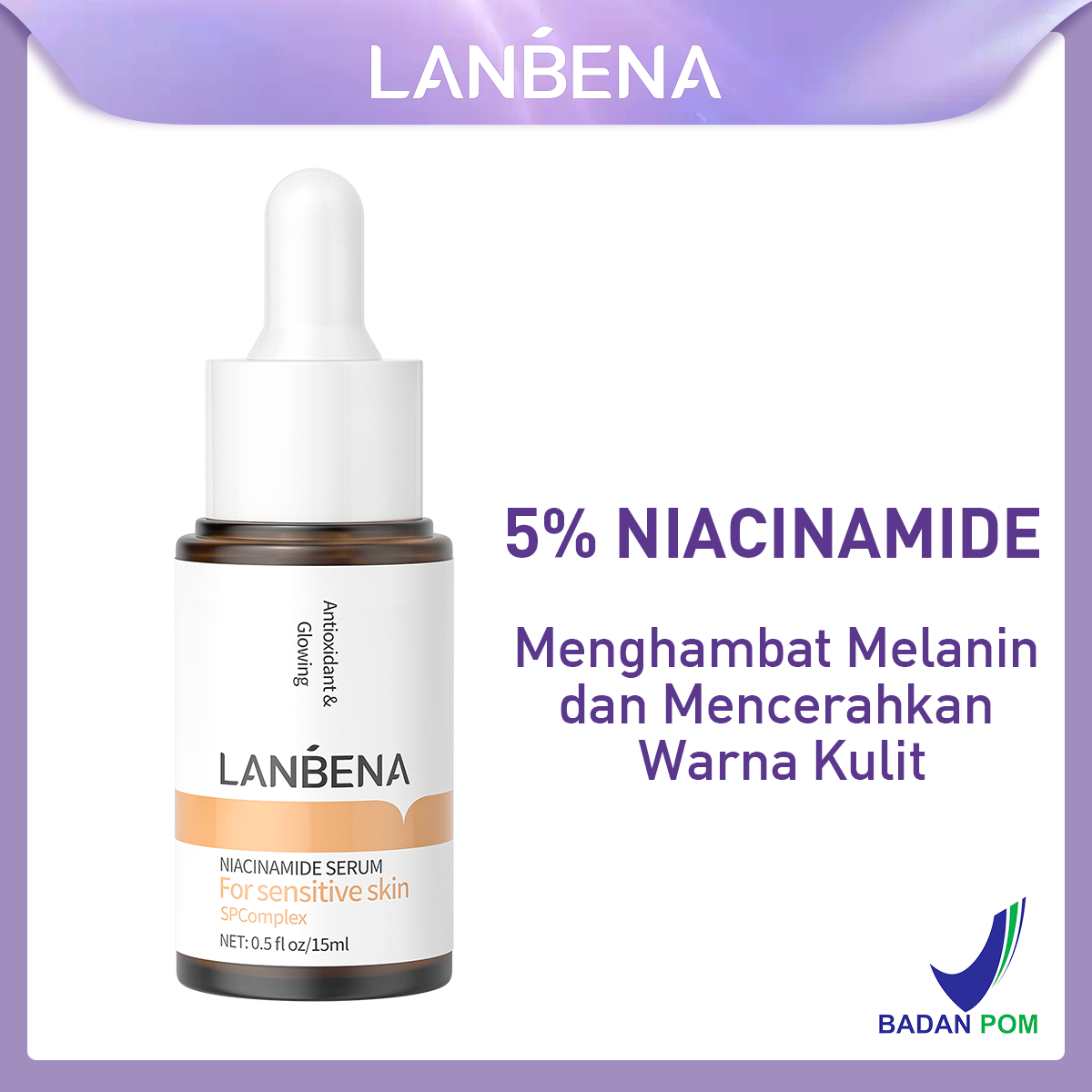 [BPOM] LANBENA Niacinamide Serum