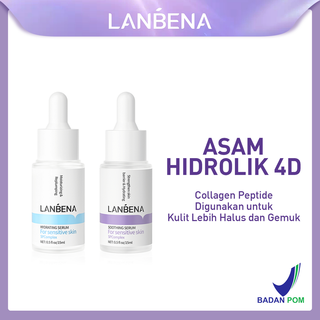 [BPOM] LANBENA Paket Serum Penghidrasi