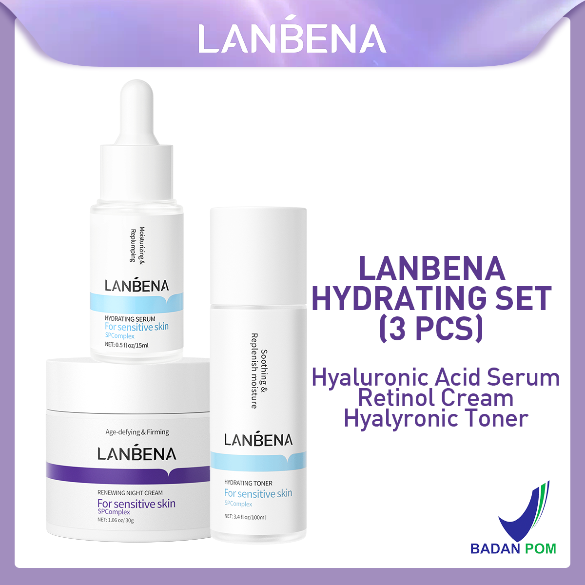 Lanbena Hydrating Set (3 Pcs)