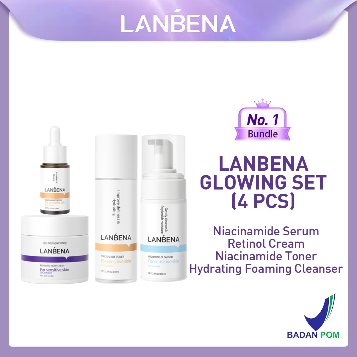 Lanbena Glowing Set