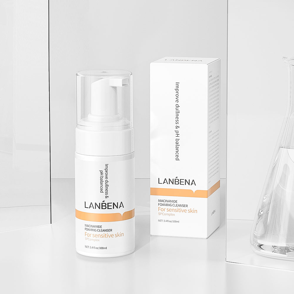 Whatsapp only [BPOM] LANBENA Niacinamide Foaming Cleanser (100ml)