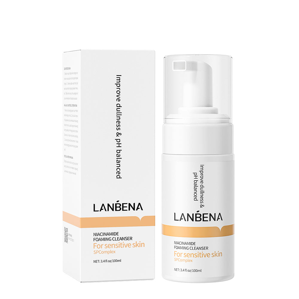 Whatsapp only [BPOM] LANBENA Niacinamide Foaming Cleanser (100ml)