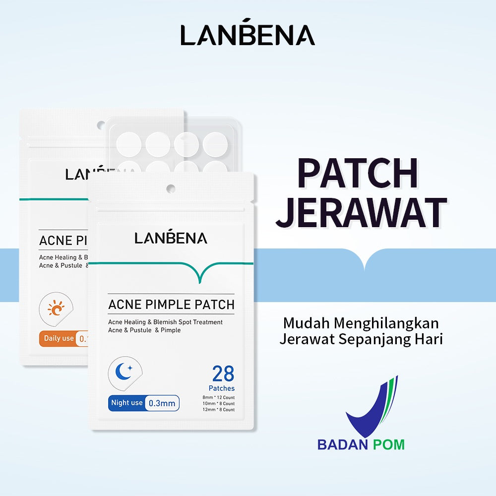 [BPOM] LANBENA Acne Pimple Patch Obat Jerawat Masker Jerawat Penghilang Jerawat Stickers