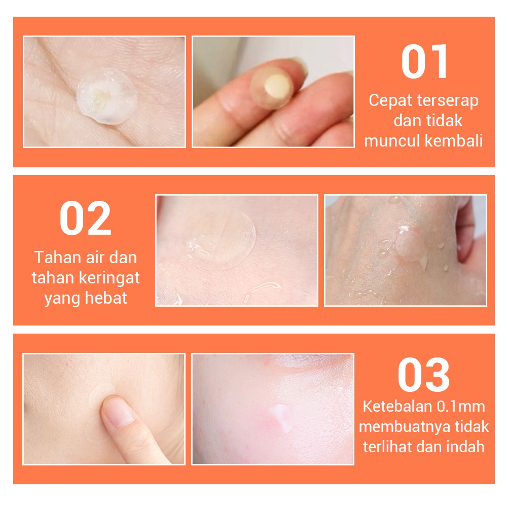 [BPOM] LANBENA Acne Pimple Patch Obat Jerawat Masker Jerawat Penghilang Jerawat Stickers