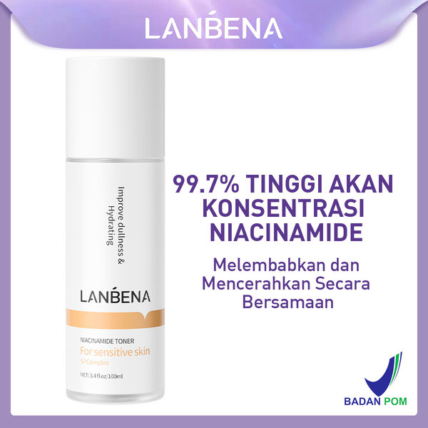 [BPOM] LANBENA Niacinamide Brightening Toner (100ml)