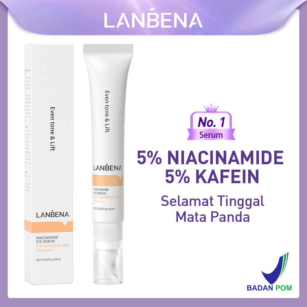 [BPOM] LANBENA Niacinamide Eye Serum (20ml)