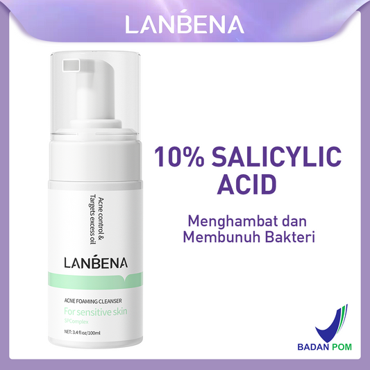 [BPOM] LANBENA Acne Foaming Cleanser (100ml)