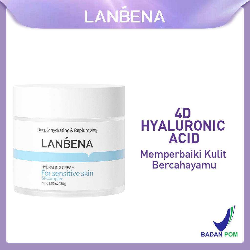 [BPOM] LANBENA Krim Asam Hyaluronic (30g)